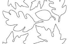 10 Best Apple Leaf Template Printable Printablee