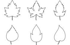 10 Best Paper Printable Leaf Patterns Printablee