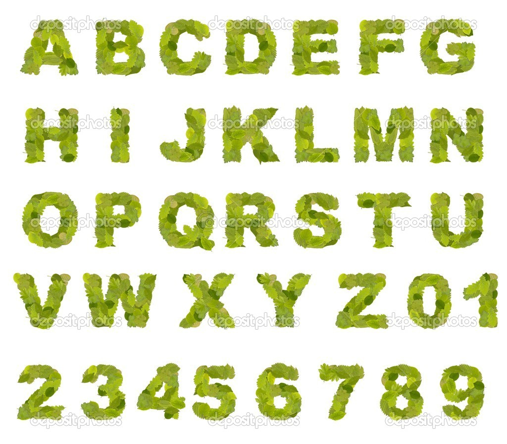 13 Vintage Leaf Font Alphabet Images Vintage Font Alphabet Letters 