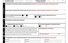 45 Free Leave Of Absence Letters And Forms Template Lab