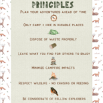 7 Leave No Trace Principles For Backpacking And Camping FREE PDF