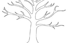 8 Best Images Of Printable Tree Template No Leaves Trees Without