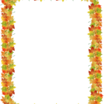 Autumn Leaf Color Clip Art Fall Frame Border Png Clipart Image Png