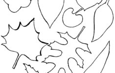 Autumn Leaf Template Free Printables Williamson ga us