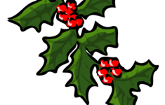 Christmas Clip Art Holly Leaf Png Download 2400 2499 Free