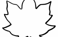 Clip Art Maple Leaf Outline En AsriPortal