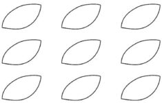 Easy Leaf Template Paper Flower Patterns Leaf Template Printable