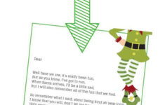 Elf On The Shelf Goodbye Letter The Perfect Elf On The Shelf Leaving