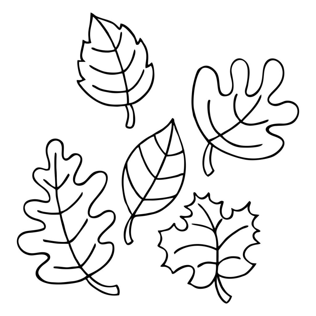 Fall Tree Template Printable Pdf