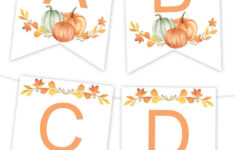 Fall Foliage Printable Banner Chicfetti Free Printable Banner Free