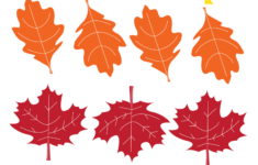 Fall Leaf Garland Fall Leaf Template Fall Leaf Garland Fall Leaves