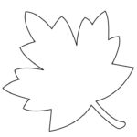 Fall Leaf Template Leaf Template Leaf Coloring Page