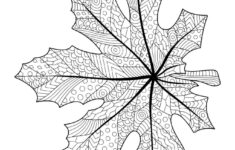 Fall Leaves Color Sheet