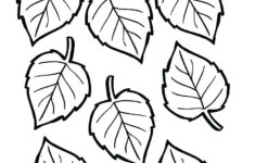 Fall Leaves Coloring Pages For Kindergarten At GetColorings Free