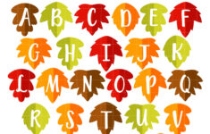 Falling Leaves Alphabet Clip Art Set Daily Art Hub Graphics