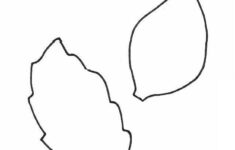 Flower Leaves Template ClipArt Best