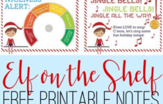 FREE Elf On The Shelf Notes Elf On Shelf Notes Elf Notes Elf Printables