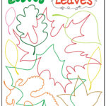 Free Fall Leaves Worksheets For Preschool And Kindergarten