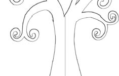 Free Leafless Tree Outline Printable Download Free Leafless Tree