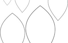 Free Paper Flower Leaf Templates Nisma Info