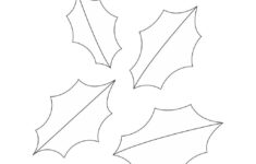 Free Poinsettia Leaf Template Nisma Info