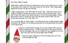Free Printable Editable Elf On The Shelf Goodbye Letter Printable