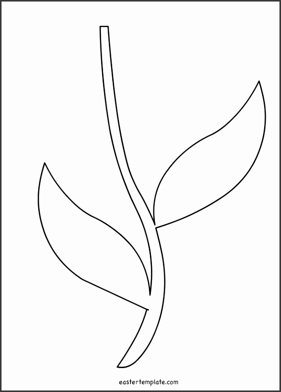 Free Printable Flower Stem Template FREE PRINTABLE TEMPLATES