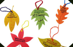 Freebie Friday Thankful Leaves Guildcraft Arts Crafts Blog