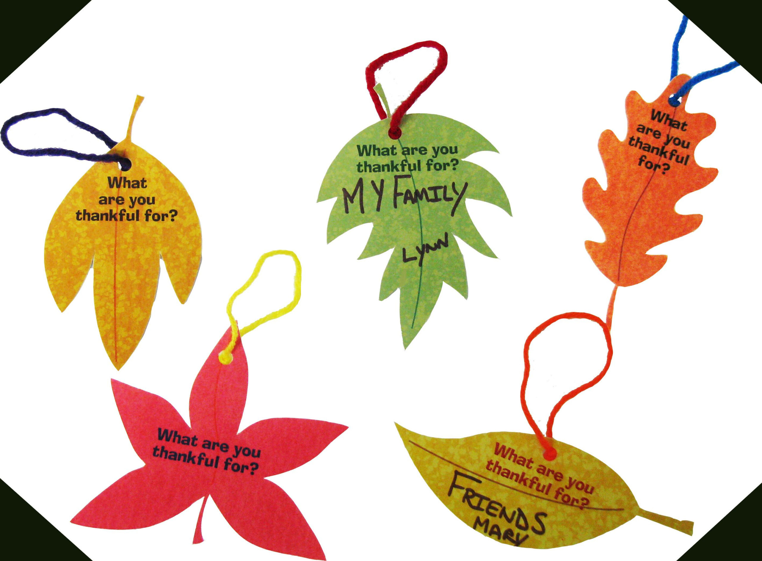 Freebie Friday Thankful Leaves Guildcraft Arts Crafts Blog 