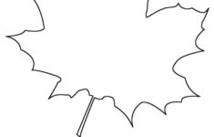 Hojas De Maple Para Colorear Dibujo De Hoja De Roble Negro Americano