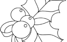 Holly Coloring Pages Best Coloring Pages For Kids