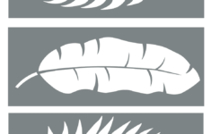 I Like That Lamp Leaf Art Stencil 3 Pack Walmart