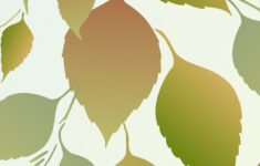 Large Leaves Theme Pack Stencil Henny Donovan Motif