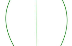 Large Paper Rose Leaf Template Paper Flower Template DIY Paper