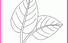 Leaf Coloring Pages For Kids Coloring Home