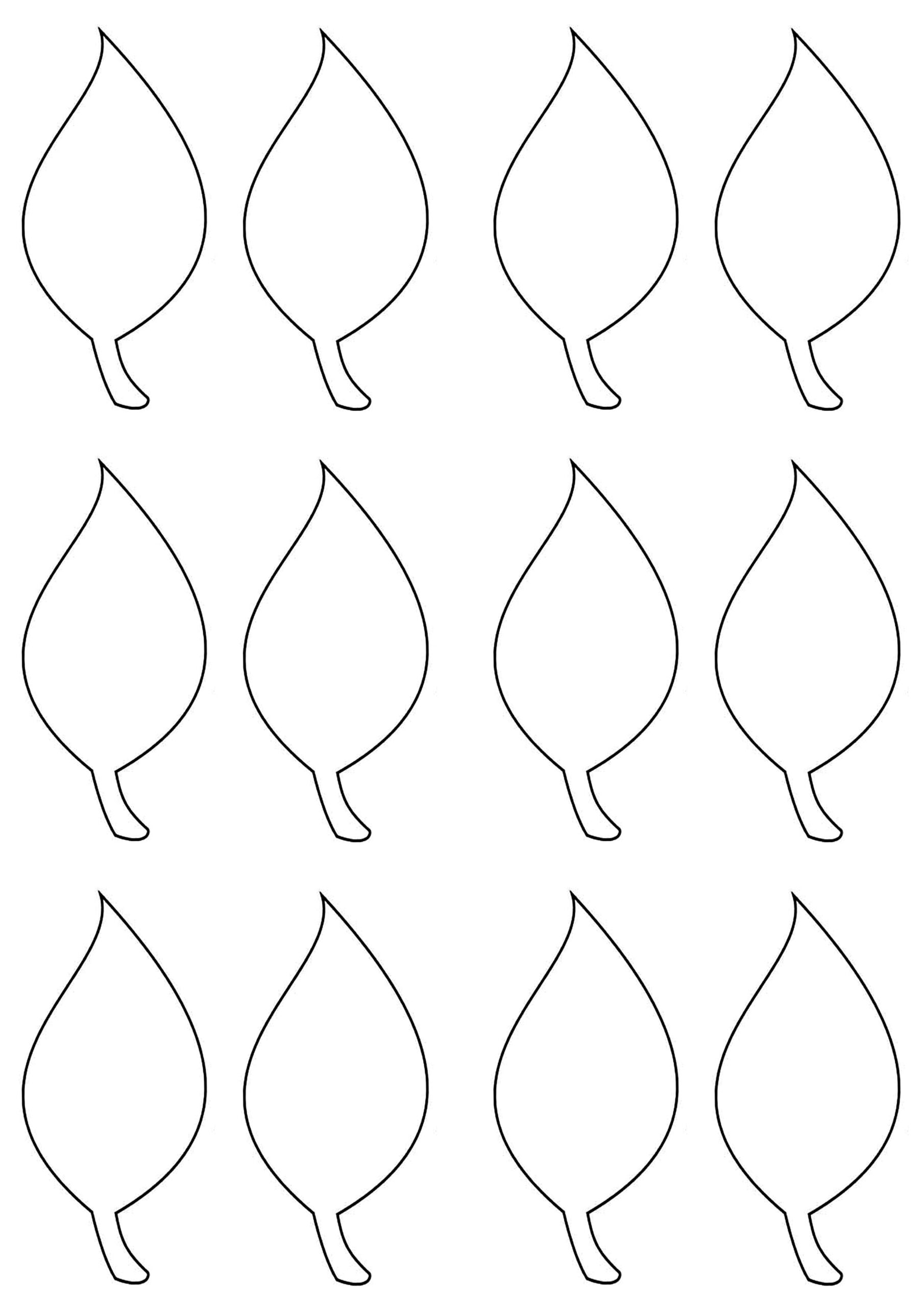 Free Leaves Printable Template Easy Fall Decor Printables For Everyone Free Leaves Printable Template Easy Fall Decor Printables For Everyone