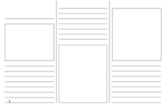 Leaflet Template Teaching Resources
