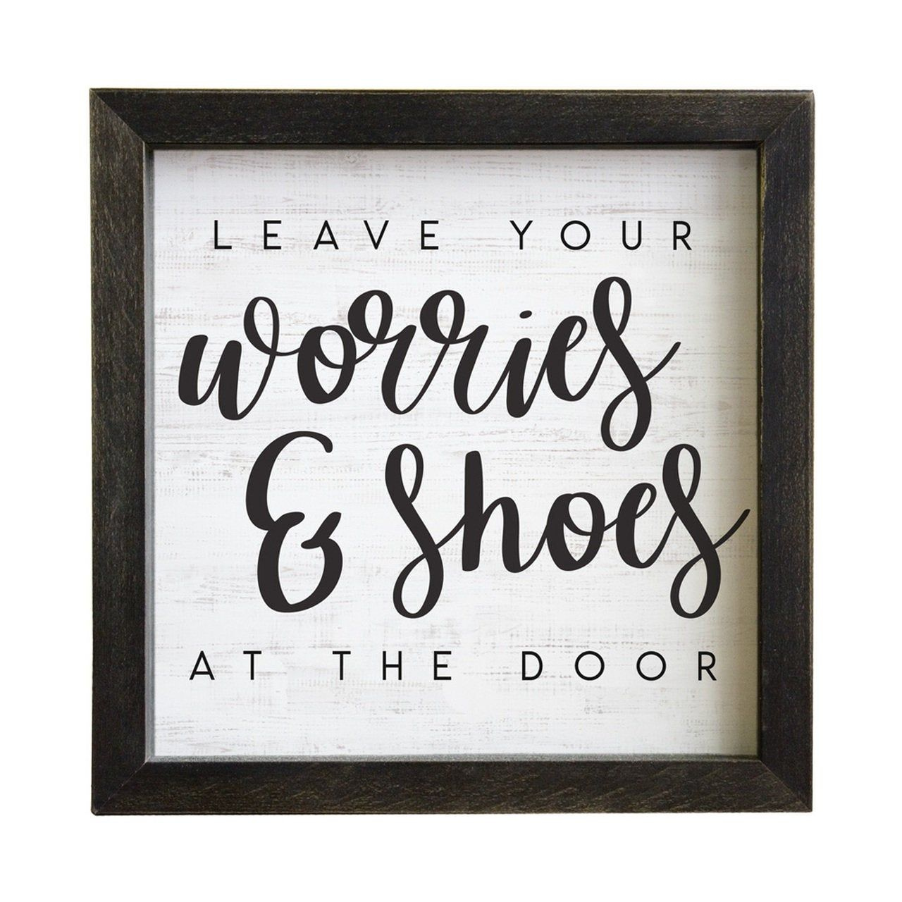 Leave Your Worries And Your Shoes At The Door TWO Sizes Etsy In 2021 