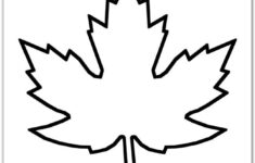 Marvelous Printable Maple Leaf Template Free Fish Bowl