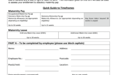 Maternity Leave Application Form Fill Out Sign Online DocHub