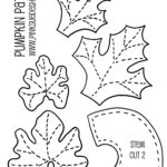 Outrageous Pumpkin Leaf Template Handwriting Without Tears Pdf Free