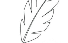 Palm Branch Printable Coloring Page