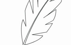 Palm Leaf Coloring Page Fresh Palm Tree Leaf Template Preschool To Tiny