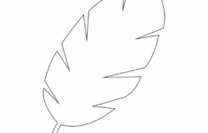 Palm Tree Leaf Template Printable In 2021 Leaf Template Printable