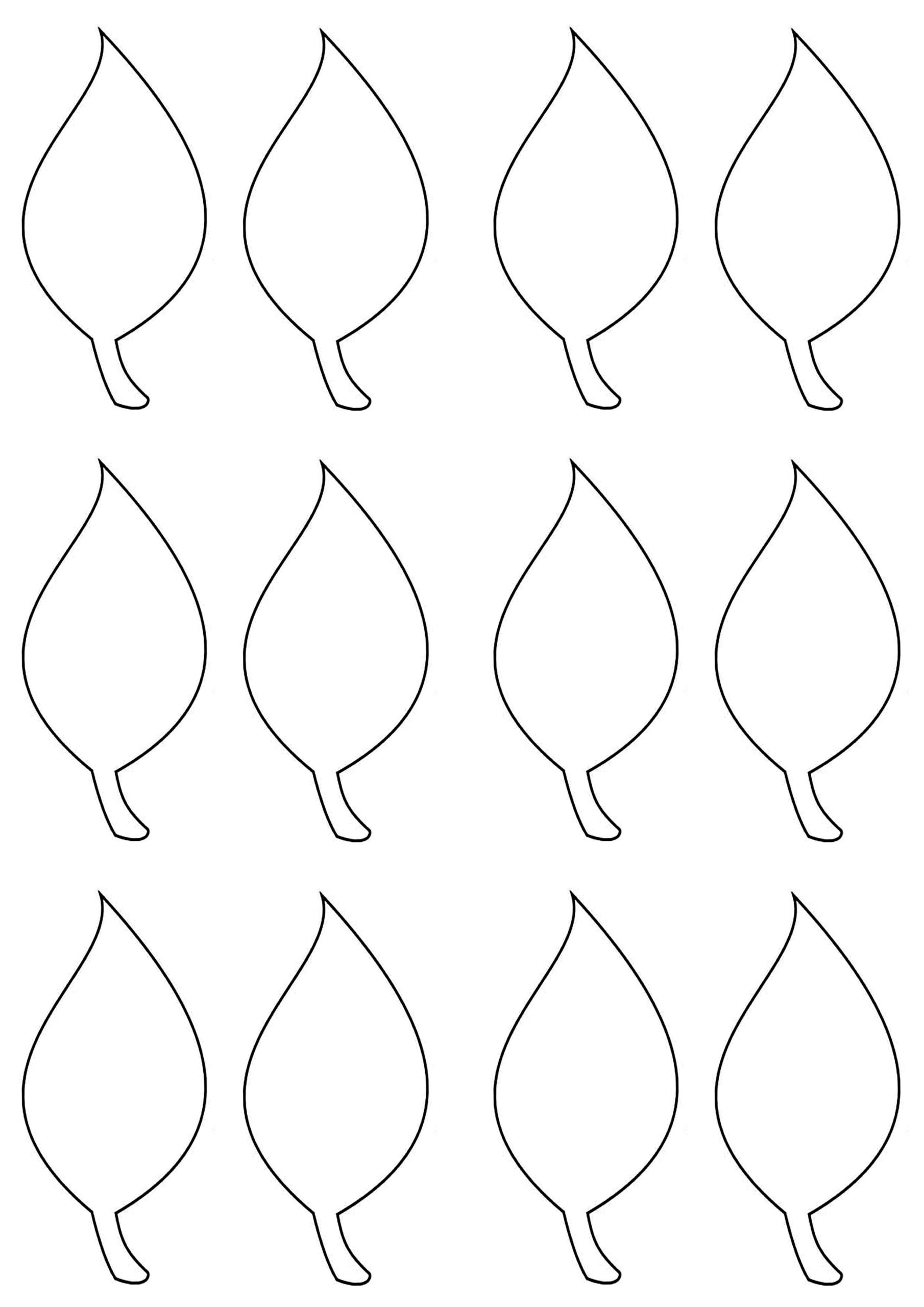 Pin By Solange On Leaf Template Leaf Template Printable 