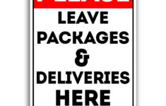 Please Leave Packages Here Sign Printable Printable Word Searches