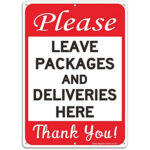 Please Leave Packages Here Sign Printable Printable Word Searches
