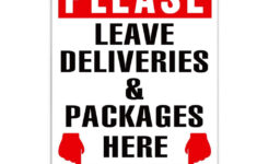 Please Leave Packages Here Sign Printable Printable Word Searches