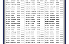 Printable 2022 2023 Toronto Maple Leafs Schedule