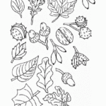 Printable Coloring Pages Trees And Leaves Coloring Printables